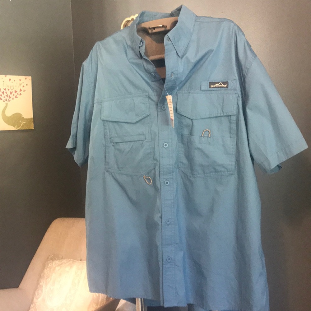 NWT Eddie Bauer Fishing Shirt